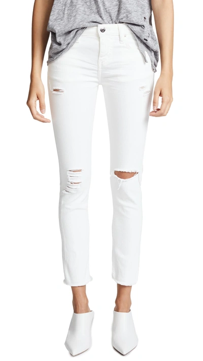 Iro.jeans Iro. Jeans Jarod Mid Rise Crop Skinny Jeans In White