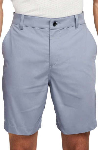 Nike Dri-fit Uv Flat Front Chino Golf Shorts In Ashen Slate