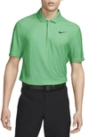Nike Tiger Woods Dri-fit Piqué Golf Polo Shirt In Green
