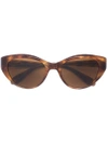 Garrett Leight Del Rey Sunglasses In Brown