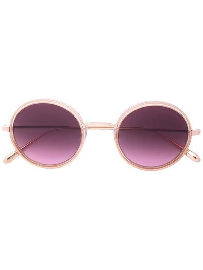 Garrett Leight Playa Sunglasses In Pink