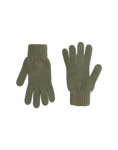 Regina Gloves In Military Green