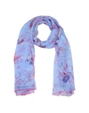 Blumarine Oblong Scarves In Sky Blue