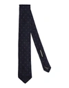 Dsquared2 Ties In Dark Blue
