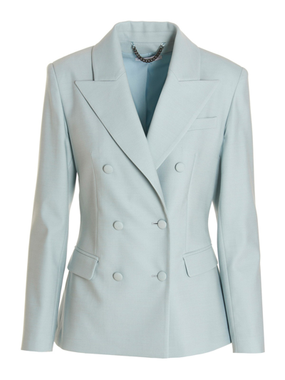 Mvp Wardrobe 'waldof' Blazer Jacket In Light Blue