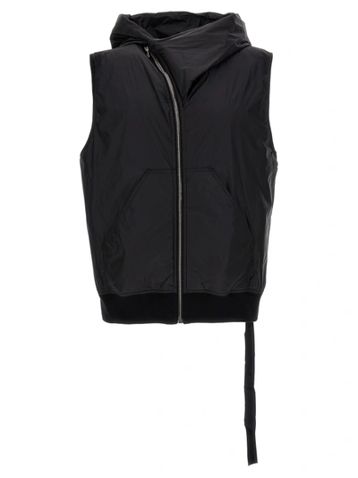 Drkshdw Sl Mountain Hoodie Vest In Black