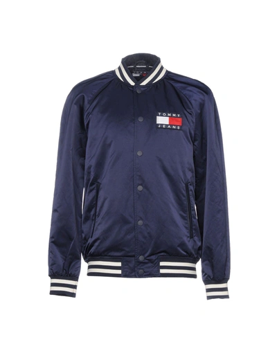 Tommy Jeans Bomber In Dark Blue