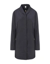 Armani Jeans Full-length Jacket In Dark Blue