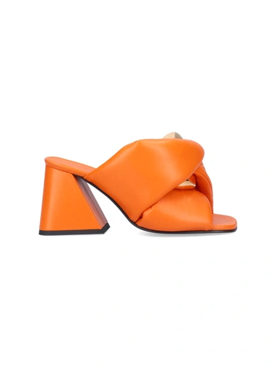 Jw Anderson Sandals In Orange