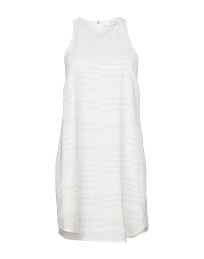 A.l.c Short Dress In White