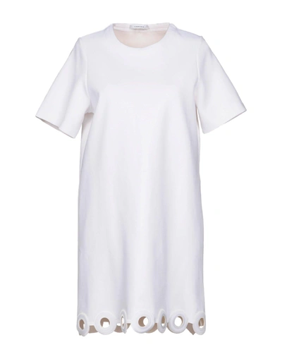Carven Short Dress In White