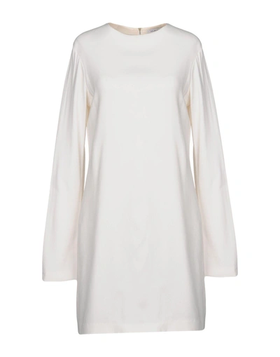 Helmut Lang Short Dresses In White