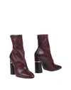 3.1 Phillip Lim Ankle Boot In Deep Purple