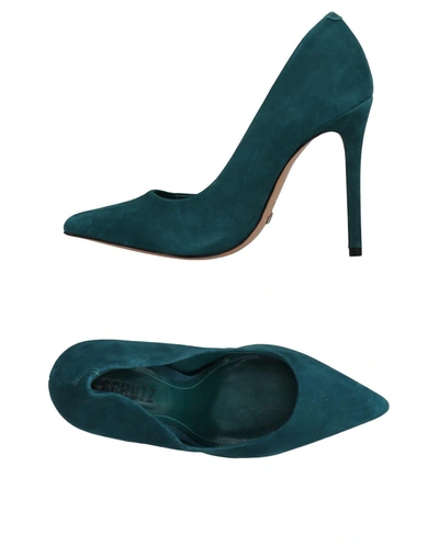 Schutz Pumps In Deep Jade