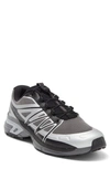 Salomon Xt-wings 2 Trail Running Shoe In Ftw Silver/ Qush/ Black