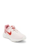 Nike Revolution 6 Running Shoe In Pink/ Cinnabar/ Berry
