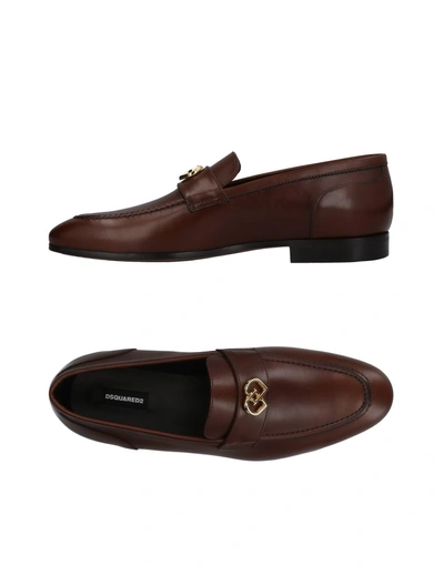 Dsquared2 Loafers In Brown