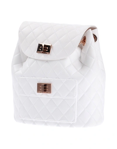Designinverso Backpack & Fanny Pack In White