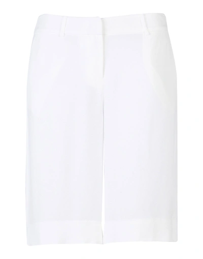 Armani Jeans Bermudas In White