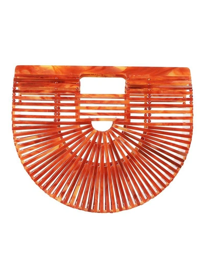 Cult Gaia Small Ark Handbag In Agate