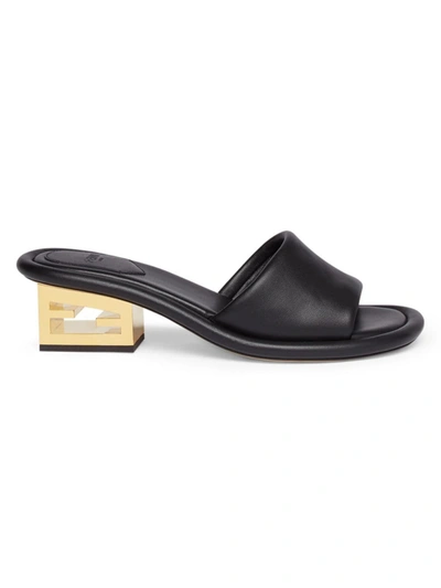 Fendi Slides In Black