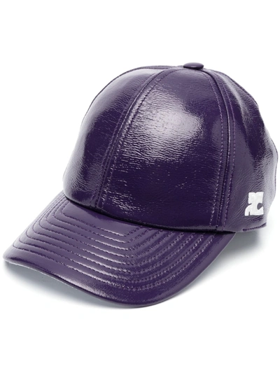 Courrèges Cap In Purple