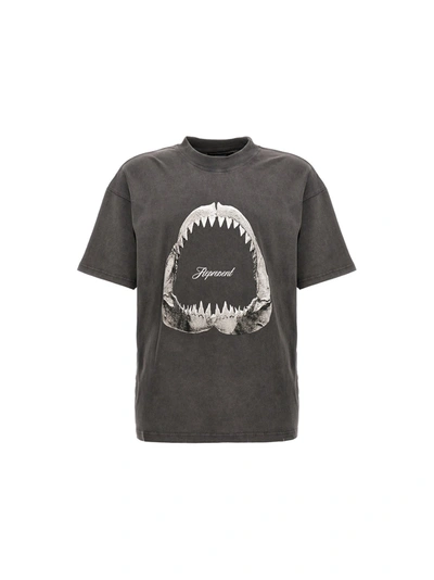 Represent Shark Jaws T-shirt In Grey