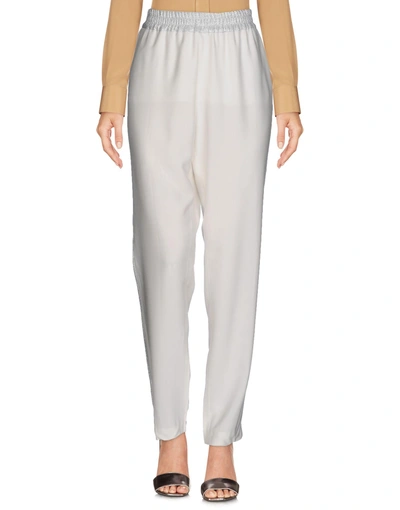 Maje Casual Pants In White