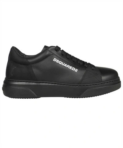 Dsquared2 Bumper Low-top Sneakers In Black