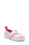 Toms Kids' Alpargata Slip-on Sneaker In Pink