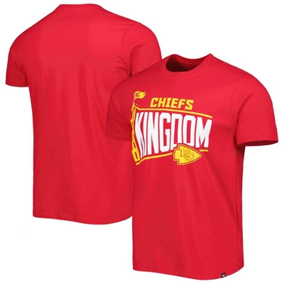 47 ' Red Kansas City Chiefs Logo Regional Super Rival T-shirt