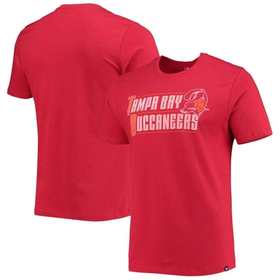47 ' Red Tampa Bay Buccaneers Regional Super Rival T-shirt