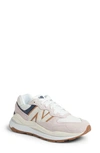 New Balance 57/40 Sneaker In Stone Pink/ Sea Salt