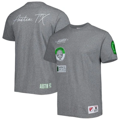 Mitchell & Ness Men's  Gray Austin Fc City T-shirt