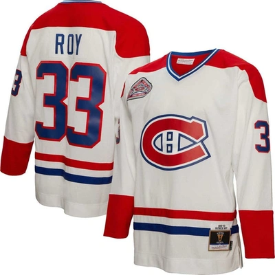 Mitchell & Ness Patrick Roy White Montreal Canadiens  1992/93 Blue Line Player Jersey