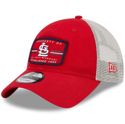 New Era Red St. Louis Cardinals Property Trucker 9twenty Snapback Hat