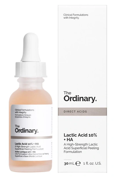 The Ordinary Lactic Acid 10% + Ha Exfoliating Serum