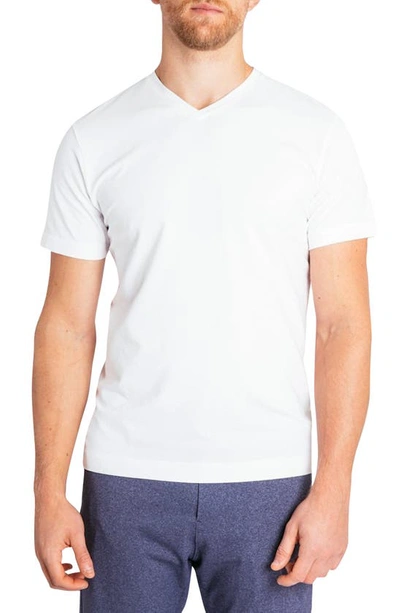 Public Rec Go-to V-neck T-shirt In White