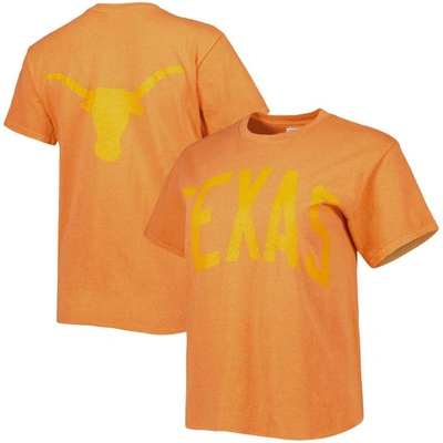 47 ' Texas Orange Texas Longhorns Vintage Tubular Hyper Bright 2-hit Cropped T-shirt