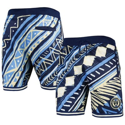 Mitchell & Ness Men's  Navy Philadelphia Union Tribal Fashion Shorts