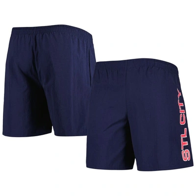 Mitchell & Ness Navy St. Louis City Sc Heritage Woven Shorts