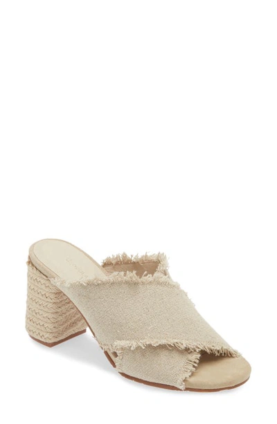Chocolat Blu Clara Sandal In Natural Linen