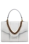 Liselle Kiss Meli Leather Top Handle Bag In White