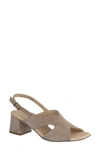 Paul Green Remy Slingback Sandal In Champagne Suede