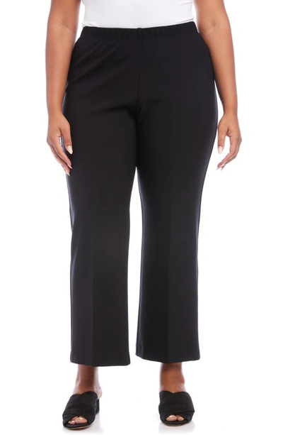 Karen Kane Presley Wide Leg Pants In Black