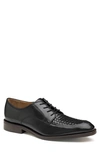 Johnston & Murphy Meade Moc Toe Derby In Black