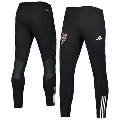 Adidas Originals Adidas Black Real Salt Lake 2023 On-field Team Crest Aeroready Training Pants