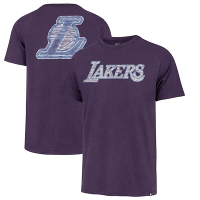 47 ' Purple Los Angeles Lakers 2021/22 City Edition Mvp Franklin T-shirt