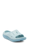 Hoka Ora Recovery Slide 3 Sandal In Cloud Blue / Stone Blue