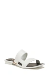 Sarto By Franco Sarto Emily Slide Sandal In White